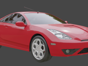 Toyota celica 3Dモデル