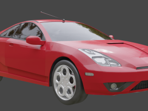 Toyota celica 3Dモデル