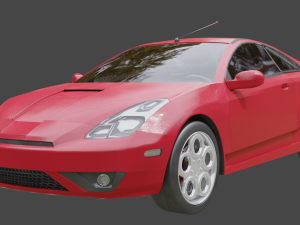 Toyota celica 3Dモデル