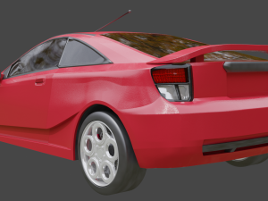 Toyota celica 3Dモデル