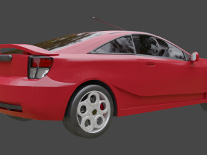 Toyota celica 3Dモデル