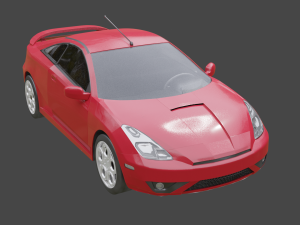 Toyota celica 3Dモデル