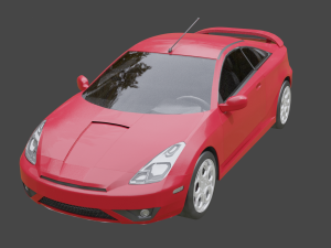 Toyota celica 3Dモデル
