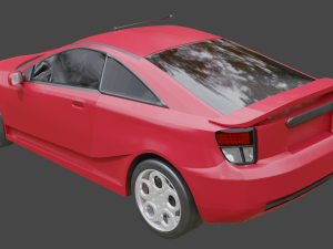 Toyota celica 3Dモデル