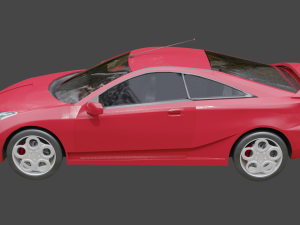 Toyota celica 3Dモデル