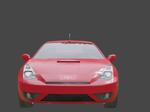Toyota celica 3Dモデル