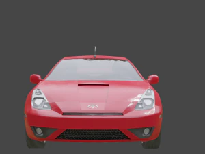 Toyota celica 3D Model
