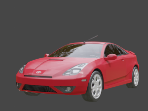 Toyota celica 3Dモデル