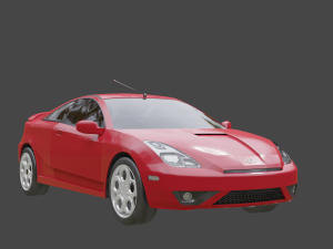 Toyota celica 3Dモデル