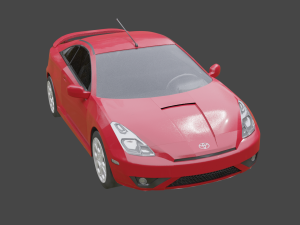 Toyota celica 3Dモデル