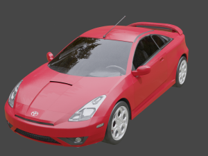 Toyota celica 3Dモデル