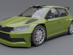 Skoda fabia r5 Model 3D