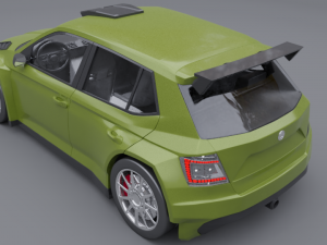 Skoda fabia r5 Model 3D