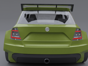 Skoda fabia r5 Model 3D