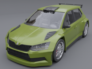 Skoda fabia r5 Model 3D