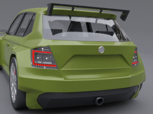 Skoda fabia r5 Model 3D