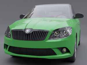 Skoda fabia rs Modelo 3D