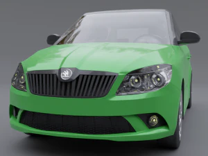 Skoda fabia rs 3D Model