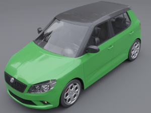 Skoda fabia rs Model 3D