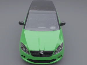 Skoda fabia rs 3D Model