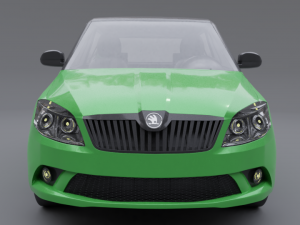 Skoda fabia rs Model 3D