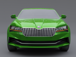 Skoda superb iv 3D Модель