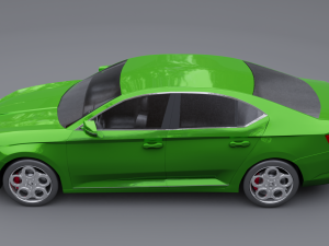 Skoda superb iv 3D Модель