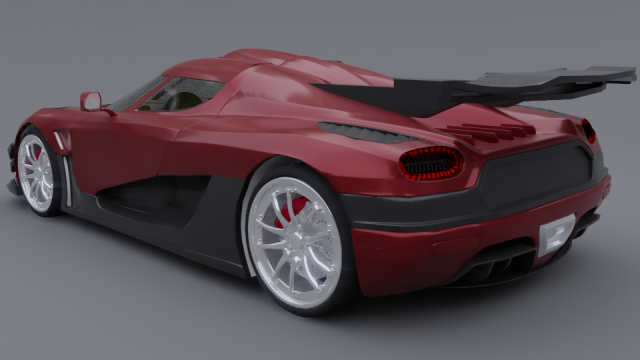 Koenigsegg one Modelo 3D .c4d .max .obj .3ds .fbx .stl .blend 