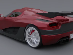 Koenigsegg one 3D Model