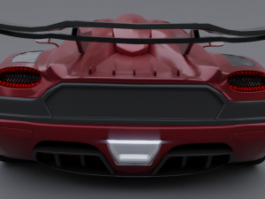 Koenigsegg one Modelo 3D