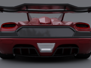 Koenigsegg one Modelo 3D