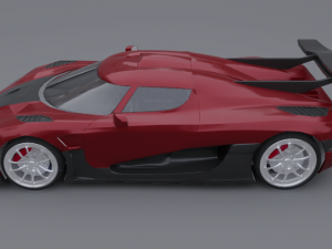 Koenigsegg one Modelo 3D
