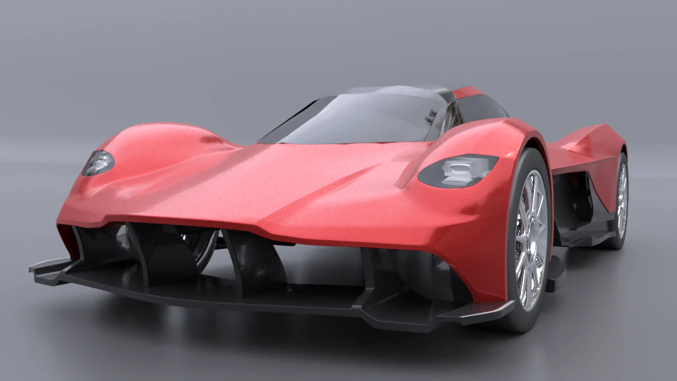 Aston martin valkyrie 3D Model .c4d .max .obj .3ds .fbx .stl .blend 