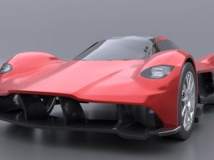 Aston martin valkyrie Modèle 3D