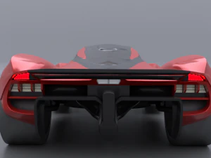 Aston martin valkyrie 3D Model