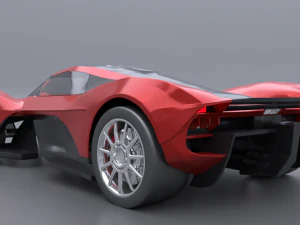 Aston martin valkyrie 3D Model