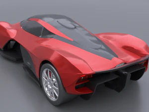 Aston martin valkyrie 3D Model