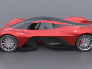 Aston martin valkyrie 3D Model