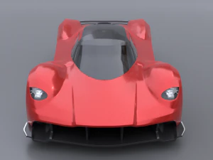 Aston martin valkyrie 3D Model