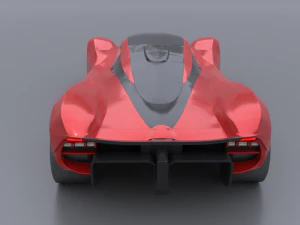 Aston martin valkyrie 3D Model