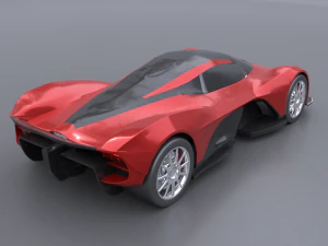 Aston martin valkyrie 3D Model