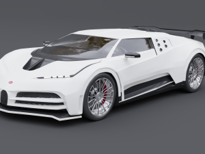 Bugatti centodieci 3D-Modell