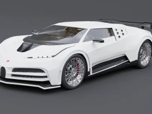 Bugatti centodieci 3D Model