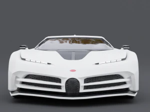 Bugatti centodieci 3D Model