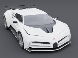 Bugatti centodieci 3D-Modell