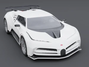 Bugatti centodieci 3D Model