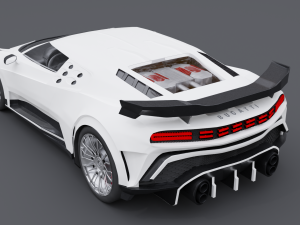 Bugatti centodieci 3D-Modell