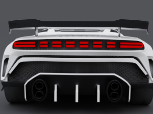 Bugatti centodieci 3D-Modell