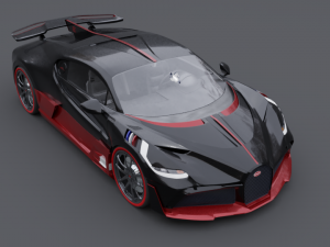 Bugatti divo 3D Model
