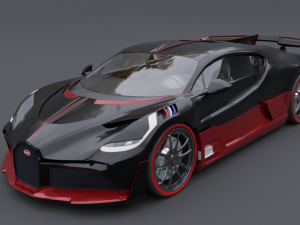 Bugatti divo 3D 模型